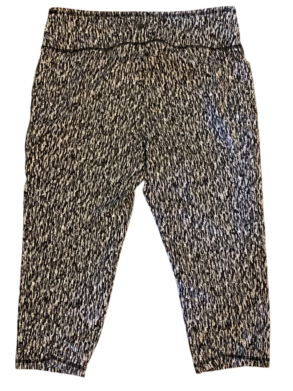 T by Talbots Workout Leggings Capri Size Large - Picture 2 of 12